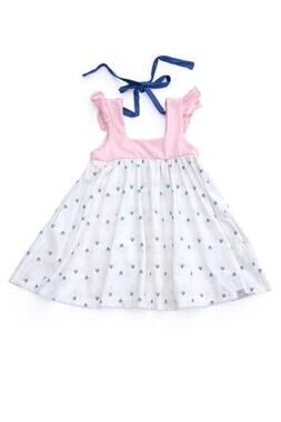 Omi Jo Well Dressed Wolf AH Tunic Oleander Flower Size 6 NEW NWT